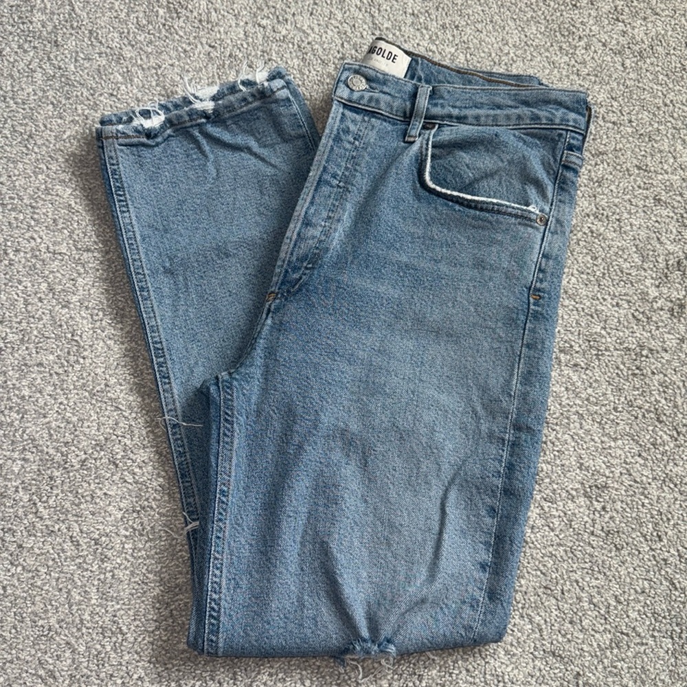 AGOLDE Riley Button Fly Jean Size 29